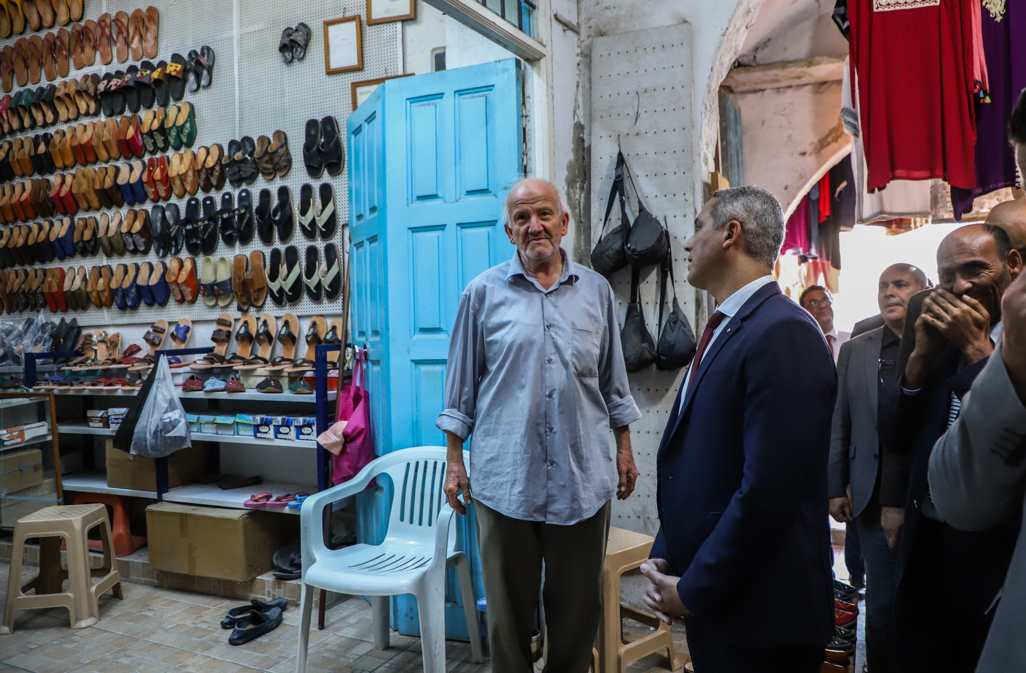 Djerba inauguration du village artisanal dans le cadre du Sommet de