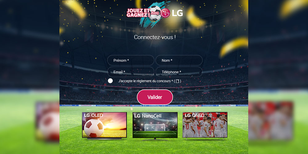 Qatar 2022 : Grâce à LG, jouez et gagnez un téléviseur NanoCell LG