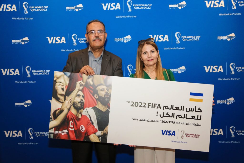Coupe du Monde de la FIFA, Qatar 2022™ : Visa & Monétique Tunisie partagent la passion des Tunisiens