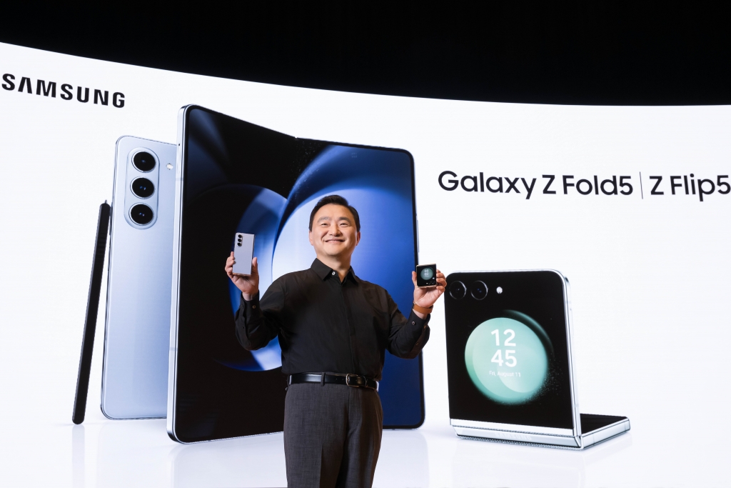 Samsung Galaxy Z Flip5 et Galaxy Z Fold5 : la flexibilité et la polyvalence sans compromis